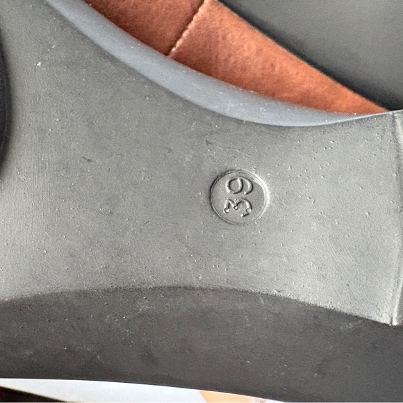 Wolky Comfort Shoes sz 8 Brown Leather Ballet Slip on Heels Walking - Picture 11 of 13